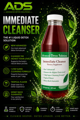 Advanced Detox Solutions Immediate Cleanser
