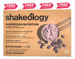 O Sugar Vegan Cafe’ Latte Shakeology, Exp. 7/2027, Sealed FAST FREE SHIPPING