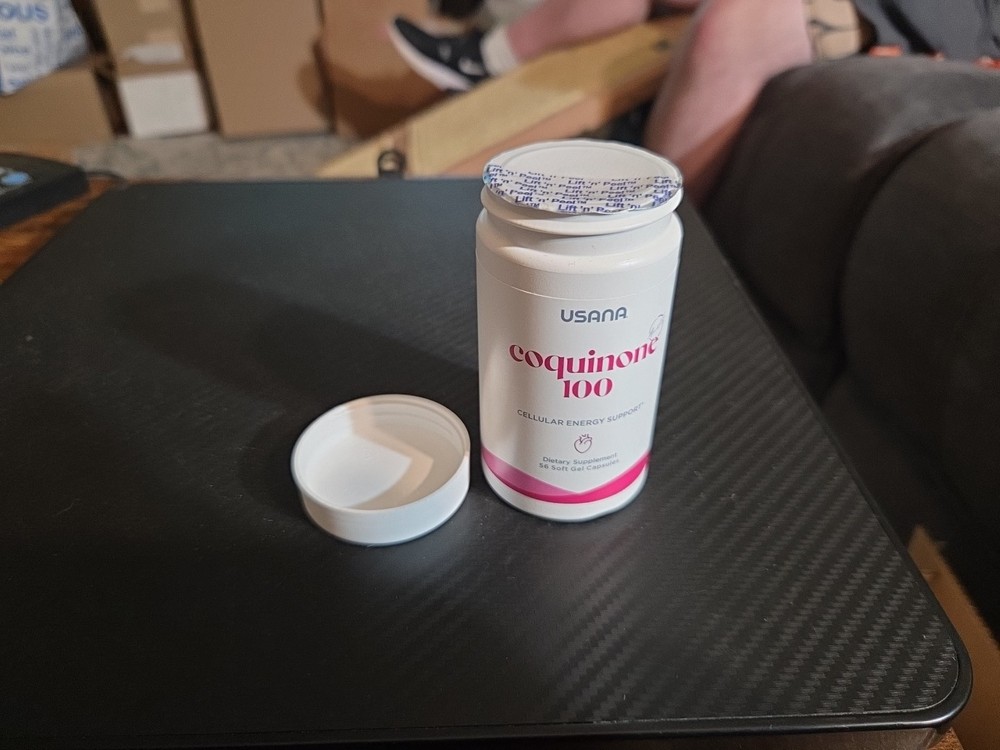 NEW & SEALED – USANA CoQuinone 100 CoQ10 Supplement (56) caps. EXP. 01/2027