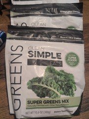 Clean Simple Eats Greens Organic Mix Superfood add To Protein Smoothie Exp05/26