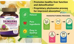USA Made Liver detox Support Supplement MILK Thistle Silymarin detox repa