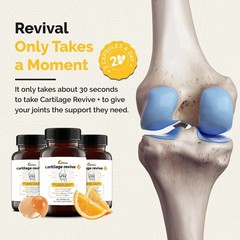 UpWellness (5Pack) Cartilage Revive + Joint Support Supplement for Men and Women