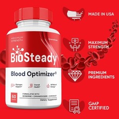 Bio Steady Capsules, Max Strength Formula, BioSteady Supplement (5 pack)