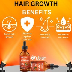 DHT Blocking Organic Pumpkin Seed Oil – Hair Growth Support for All Hair Types
