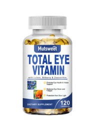 Eye Vitamins with Lutein and Zeaxanthin -Premium Eye Protection Formula Softgels