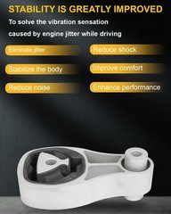 OCPTY Engine Motor Mount and Transmission Mount Set Compatible for Smart 2011…