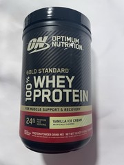 Optimum Nutrition Gold Standard 100% Whey Protein Powder Vanilla Ice Cream 10.9