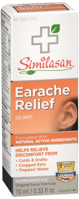 Similasan Earache Relief Ear Drops 0.33 OZ