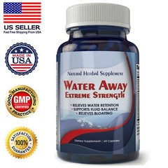 Water Away Fluid Balance Weight Management Cholesterol Support Heart Supplement