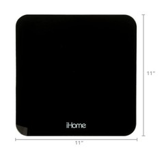 Digital Battery Powered Bathroom Scale 397 lbs, Black
