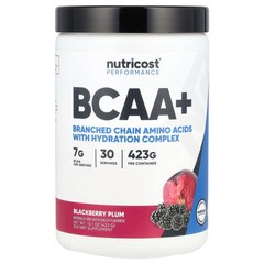 2 X Nutricost, Performance, BCAA+, Blackberry Plum , 15.1 oz (423 g)