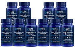 Super Selenium Complex – 200 mcg & Vitamin E – 10X100 Veggie Caps Life Extension