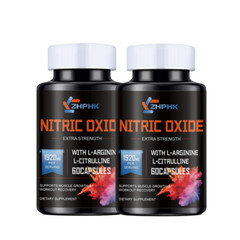 Nitric Oxide & Circulation Booster Dietary Supplement | L-Citrulline, L-Arginine