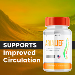 (2 Pack) AriaLief Brain Pills – Nerve Health & Cognitive Support Supplement