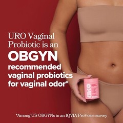 Promote Vaginal Flora & Odor Control with URO Probiotics – 60 Count Capsules