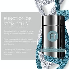 StemActive Stem Cell Boost Nutritional Supplement 60 Capsules for Wellness