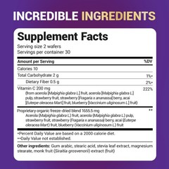 Dr. Berg Chewable Vitamin C Complex – Made with Organic, Non-GMO Berries – 60…