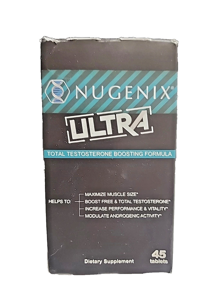 Nugenix Ultra Total Testosterone Booster for Men 45 Tablets-09/26