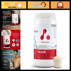 Unflavoured Carbohydrate & Electrolyte Powder 1.1kg – 40 Servings, Energy & Endu