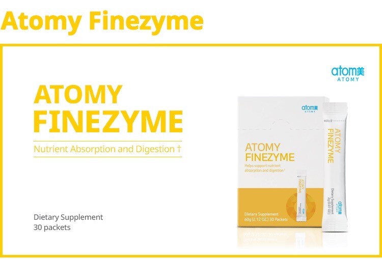 Atomy Finezyme Nutrient Absorption & Digestion 2gX30packets Free Shipping
