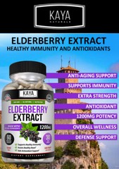 3X 60 count Immune Support, Elderberry capsule, Daily Immune and Antioxidants
