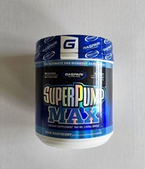 Gaspari Nutrition – Superpump Max Pre-Workout 640g – Blue Raspberry 40 Servings