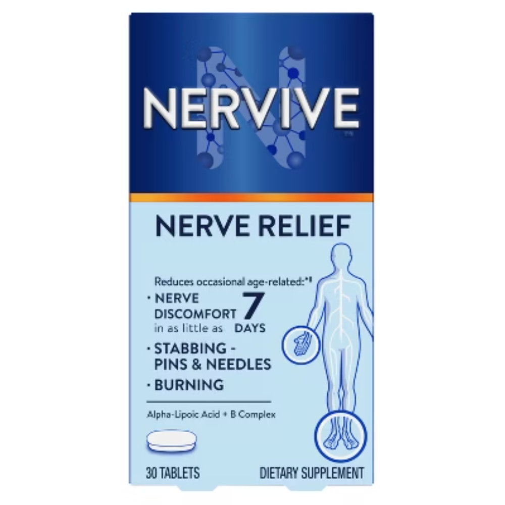 Nervive Nerve Relief Tablets – 30ct