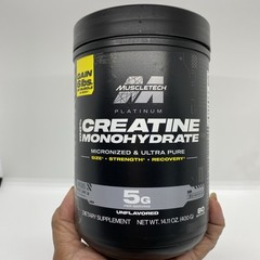 MuscleTech Platinum Creatine Monohydrate 400g Unflavored 80 Servings New