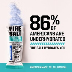 Fire Science Fire Salt Hydration Sticks, Electrolytes, Variety Pack, 32 Count