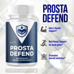(1 Pack) Prosta Defend Advanced Prostate & Bladder Support ProstaDefend 60 Caps