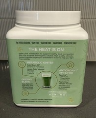 Sunwarrior Shape THERMO GREENS Antioxidant Metabolic Ignitor Unflavored Exp 7/27