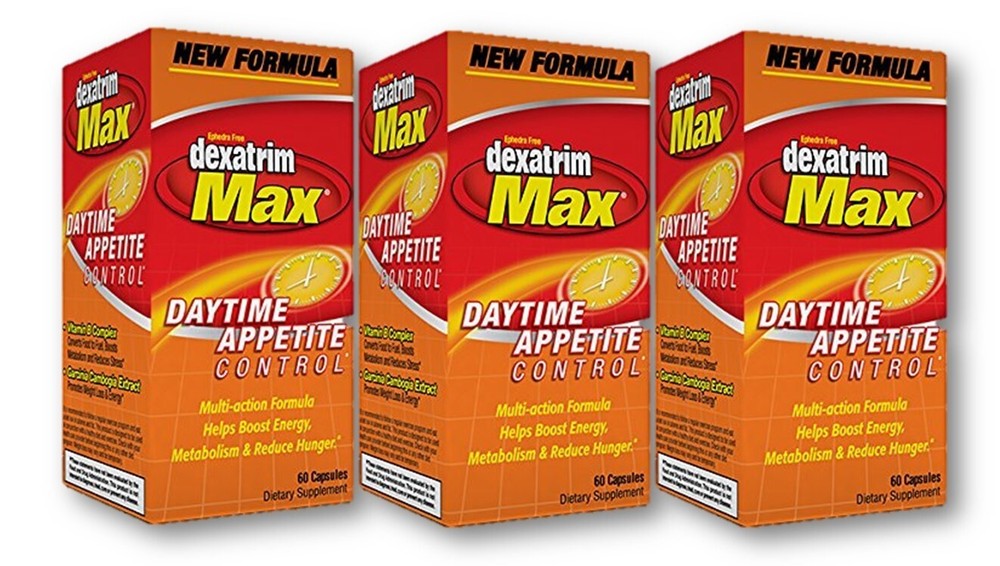 Stacker Dexatrim Max Daytime Appetite Control Tablets, 60 Count (3 Pack)