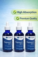 Trace Minerals Research Ionic Magnesium 2 Oz 400 mg ✅3 PACK