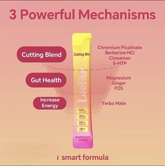 Leefar Cutting Drink Mix Magnesium Berberine, Chromium, 5-HTP, Yerba Mate & –