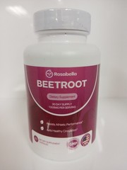 Rosabella Organic Beet Root Capsules – 1300mg – Sealed Container