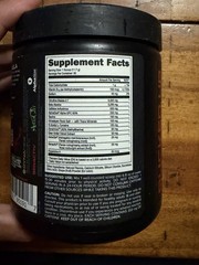 BAMF BUCKED UP PRE WORKOUT NINJA NECTAR RARE ANIME