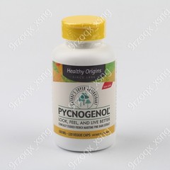 Healthy Origins Pycnogenol 100 weight measure | 120 Veggie Capsules（1-3 pack）