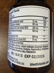 JSHealth Libido+ Support Formula 2 Pack 60 Tablets NEW Sealed Exp 02/2026