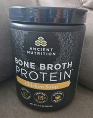 Ancient Nutrition Bone Broth Protein Powder, Chicken Soup, Grass-Fed Chicken