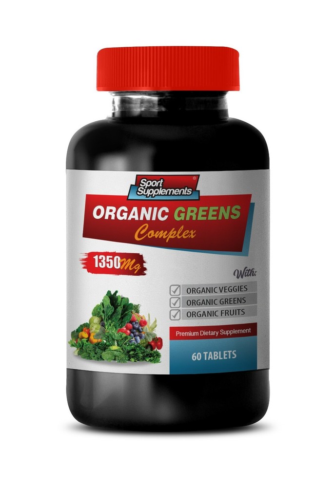 daily multivitamin tablets – ORGANIC GREENS COMPLEX 1350MG – weight loss 1B