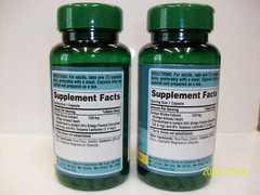 Puritans Pride Ginkgo Biloba 120 mg 100 Capsules 2 Pack