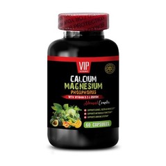 bone supplements – CALCIUM MAGNESIUM – immune booster, muscle growth – 60 Caps