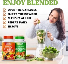 Whole Food Superfood Supplement – 90 Count Pack of 2 – High in Beta Carotene