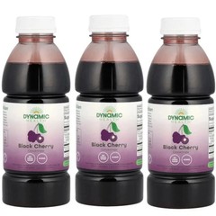 Dynamic Health Black Cherry Concentrate 16 fl. oz Each (Pack of 3)