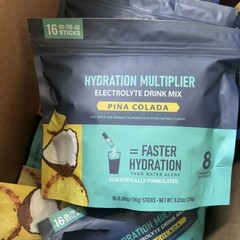 Hydration booster – Pina Colada | Electrolyte Powder Drink Mix | 16 Servings