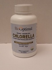 Organic Chlorella Non-Gmo, No Additives, Vegan 120 Count Tablets