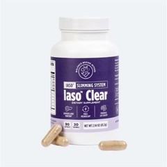 Total Life Changes IASO Clear Dietary Supplement 90 Capsules Detox Cleanse