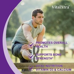 Premium Bone Strength Formula, Enhanced Immunity And Overall Health For Age 10+
