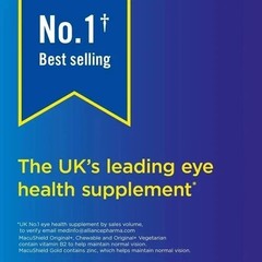 MacuShield Original Plus Capsules – 90-Day Pack, Eye Health Supplement