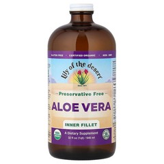 2 X Lily of the Desert, Aloe Vera Juice, Inner Fillet, 32 fl oz (946 ml)